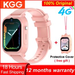 Bekijkt K26 Nieuwe 4G Smart Watch Kids GPS WiFi Video Call Sos Child Smartwatch Camera Tracker Locatie Telefoon Bekijk jongens Girls Gifts