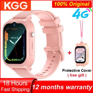 Watchs K26 Nouveau 4G Smart Watch Kids GPS GPS WiFi Video Call SOS Child SmartWatch Camera Tracker Emplacement Téléphone Regarder Boys Girls Cadeaux