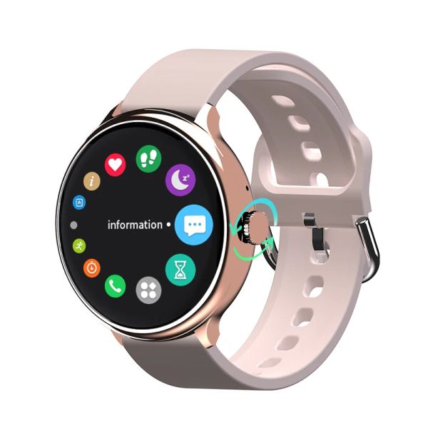 Montres K50 Smart Watch Femmes Salle Carthyper Pression Hyperal Monitor Trackers Fitness Trackers Bluetooth Call Smartwatch PK S20 pour Android iOS Téléphone