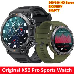 Relojes K56 Pro Men Sports Smart Watch 1.39 pulgadas 360*360 HD pantalla Bluetooth 400má largo en espera Smartwatch
