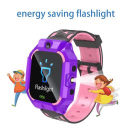 Relojes para niños Smart Watch Sim Tarjeta SOS Llame a Smartwatch para niños Regalos de rastreador de ubicación de cámara impermeable para niños y niñas