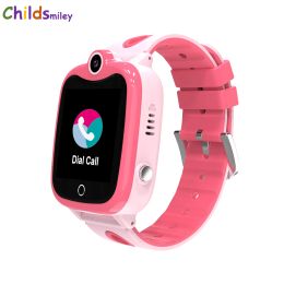 Montres Kids Smart Watch Imperproproof IP67 SOS ANTILLOST Phone Watch Baby 2G SIM CARD CAPLER LETROCHER TRACKER Child Smartwatch D06