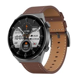Bekijkt Kiwitime DT3 Pro Max Men Smart Watch 1 45 inch 412*412 Bluetooth Call AI Voice Assistant Wachtwoord GPS Tracker Wirelsss smartwatch
