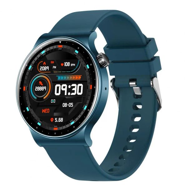 Montres KR08 2022 Smart Watch Ladies Full Touch Sports Sports Fitness Watch IP67 Bluetooth imperméable pour Android iOS Smart Watch Femme