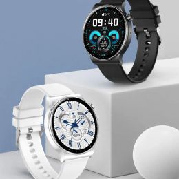 Montres KR08 Smart Watch 240 * 240 Fitness Tracker Time Affichage 110 Modes de mouvement Wrist Smart Watch Digital Wristwatch Comptage de pas