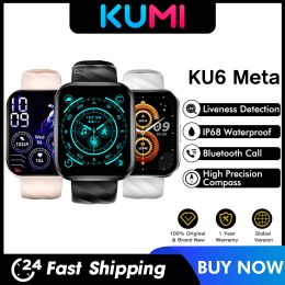 Montres Kumi Ku6 Meta Smart Watch Scure