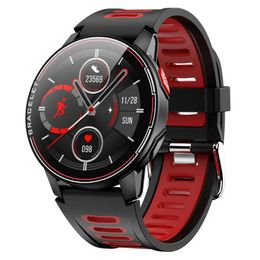 Watches L6 Smart Watch IP68 Waterproof Sport Men Women Bluetoothcompatible Smartwatch Fitness Tracker Heart Rate Monitor