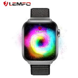 Regarde lemfo lem10 smart watch men 4g Internet Android wifi bluetooth cardiot moniteur de lecteur multimédia media play vidéo sport samrtwatch