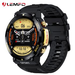 Montres LEMFO LF33 montre intelligente hommes IP68 étanche Bluetooth appel montres de sport 400 mah NFC smartwatch 1.39 pouces 360*360 HD PK TRex 2