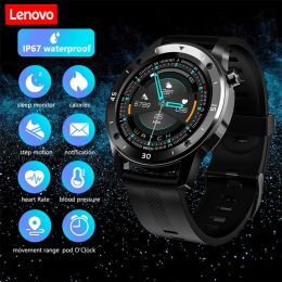 Montres Lenovo Men Sport Smart Watch GT5 Full Touch Heart Sated Bluetooth Control Smartwatch Fitness Tracker GPS Bracelet Woman Gift 2023