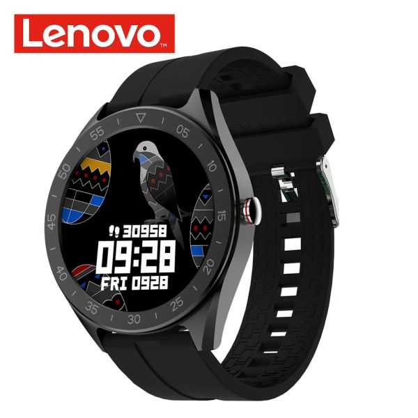 Relojes Lenovo R1 Global 1st Diy Smartwatch, Watch Smart Smart Watch de pantalla inteligente de 1.3 pulgadas TFT, IP68 Implay Men Watch para iOS y Android