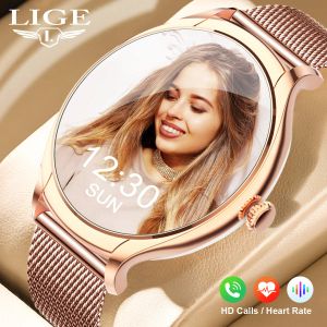 Montres Lige New Bluetooth Call Smart Watch Femmes