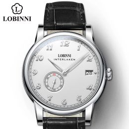 Montres Lobinni Hangzhou 5000a Mouvement microrotor Hommes Automatics Menchical Mench UltraHin Mens Wristwatch Business 1888