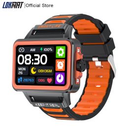 Montres Lokmat Fashion Sport Smart Watch Fitness Tracker S666 Digtal Clock Heart Cate Monitor Colorfull Montres pour Android iOS Phone