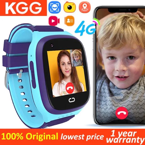 Watches LT31 4G Kids Smart Watch Wifi GPS Tracker Bebé Teléfono Mira SOS HD Video llamado Touch Screen IP67 Waterproof Smartwatch