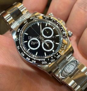 Horloges Heren Cal.4131 Chronograaf Heren Automatisch Schoon 904L Stalen Keramische Bezel Eta Sport CleanF Chrono Valjoux Horloges