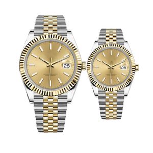 horloges heren goud Automatisch damespolshorloge 36/41mm RVS 904L Life Waterproof saffier Montre De Luxe Casual Business dameshorloges dhgate