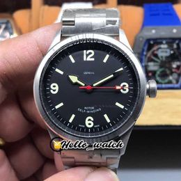 montres hommes marque de luxe 41mm Ranger 79910-BKST 79910 cadran noir automatique montre pour homme bracelet en acier inoxydable HWTD TD-54 discount277o