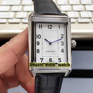 Horloges Heren Luxe Merk Master Controle 3828420 Q3828420 Whtie Dial Automatic Mens Horloge 316L Steel Case Black Lederen Strap Gents Sport HWJL