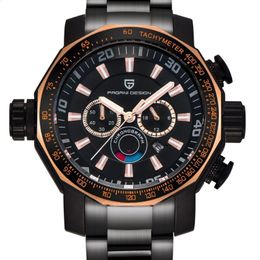 Montres hommes marque de luxe PAGANI DESIGN montre de Sport plongée montres militaires grand cadran multifonction montre-bracelet à Quartz reloj hombre286d
