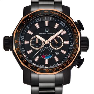 Horloges mannen luxe merk Pagani Design Sport Watch Dive Militair horloges Big Dial Multifunction Quartz PolsWatch Reloj Hombre