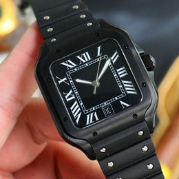 Montres Men Mechanical Mens Watch Auto-Winding 40mm Designer Strap Watch-Awisthrist Clock Montre de Luxe