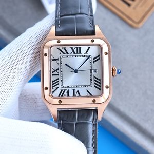 Horloges Heren automatisch mechaniek 39,5 mm Klassiek zakelijk modehorloge met leren band en roestvrijstalen wijzerplaat Horloge Montre De