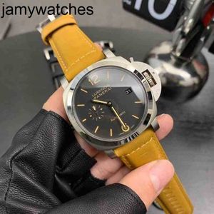 Bekijkt heren Paneraii mode luxe mechanische mannen automatisch lederen starp pandbaar originele 300m waterdichte OEM kabeljauw polshorloges stijl