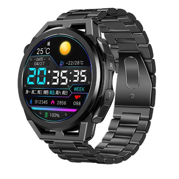 Montres N18 Watch Smart Watch Bluetooth Heatphone tws Two Two in One HiFi Stéréo Wireless Music Play 4G Grand Mémoire Smartwatch