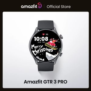 Reloj nuevo Amazfit GTR 3 Pro GTR3 Pro GTR3 Pro Smartwatch Amoled Display Zepp OS App 12 días de vida de la batería Mira para AndRiod