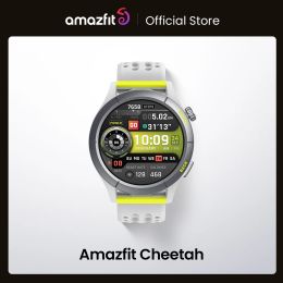 Bekijkt nieuwe aankomst Amazfit Cheetah (ronde) smartwatch -trein voor het podium Advanced 24/7 Health Smart Watch