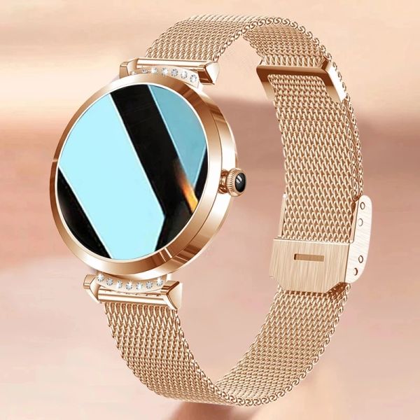 Relojes Nuevos moda Smart Watch Women Heart Heart Monitor Sports Fitness Tracker IP68 Implaz de alarma inteligente Smartwatch Smartwatch Lady