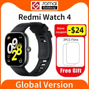 Regardez la nouvelle version mondiale Xiaomi Redmi Watch 4 Ultra Large 1,97 '' AMOLED GPS Smartwatch Bluetooth Appelez 20 jours Life de batterie 5ATM
