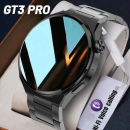 Bekijkt nieuwe mannen kijken GT3 pro smart Watch Men AMOLED 466*466 HD -scherm Hartslag Bluetooth Call IP68 Waterdichte mannen Smartwatch 2023 Nieuw