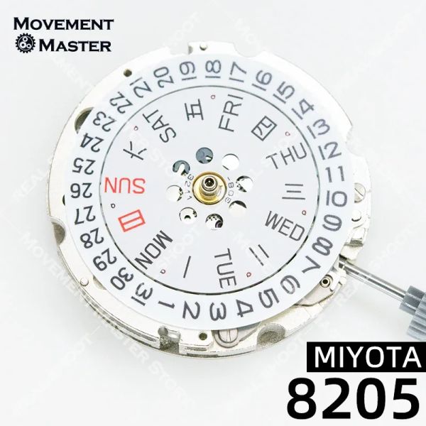 Montres New Miyota 8205 8200 Accessoires de montres de mouvement