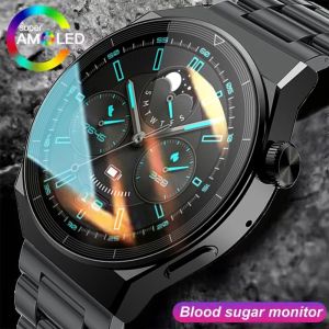 Montres NEW NFC Smart Watch Men GT3 Pro AMOLED 360 * 3960 HD ÉCRAN CARD Rate Bluetooth Call IP68 IP68 SmartParmage imperméable pour Huawei Xiaomi