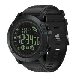 Montres nouvelles montres intelligentes Spovan PR1 4.0 Sport Men's Sport Digital Watch 50m étanche de randonnée de natation Montres intelligentes