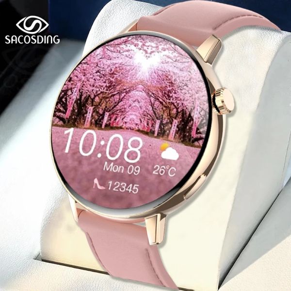 Montres de nouvelles femmes Smartwatch Regardez les femmes Smart Watch 1,32 