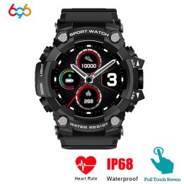 Bekijkt nieuwe smartwatch trdt6 smart watch ip68 waterdichte 12 sportmodi Oproep herinnering Bluetooth 5.0 Smart Band Fitness polsbandje