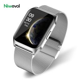 Relojes Niwevol Smart Watch Women 1.7 pulgadas Bluetooth Llame a IP67 Impermeable Smartwatch for Women Men 2022 Nuevo reloj deportivo Fitness Watch