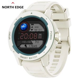 Bekijkt North Edge Professional Sports Smart Watch Men Outdoor Running IP68 Waterdichte hart rater Monitor SmartWatch Women voor Android