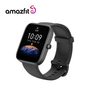 Montres d'origine Amazfit Bip 3 Bip 3 Pro Smartwatch Bloodoxygen Saturation Mesure 60 Modes sportifs Smart Watch
