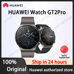 Watches Original Huawei Watch GT 2 Pro Smartwatch Heart Rate Tracker Sleep monitoring GPS Fitness tracker Kirin A1 smart watch men GT2