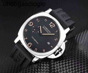 Bekijkt Panerass Luxury Designer Watch voor heren Mechanische polshorloge Classic Men Fashion Agenda Lederen Band Designer 6K7K Watch