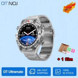 Promoción de relojes DTNO.1 DT Ultra Mate Smart Watch Watch Wallwatch Bluetooth llamado Compass GPS Ruta de ruta de ruta NFC ECG 100+ Modo deportivo.