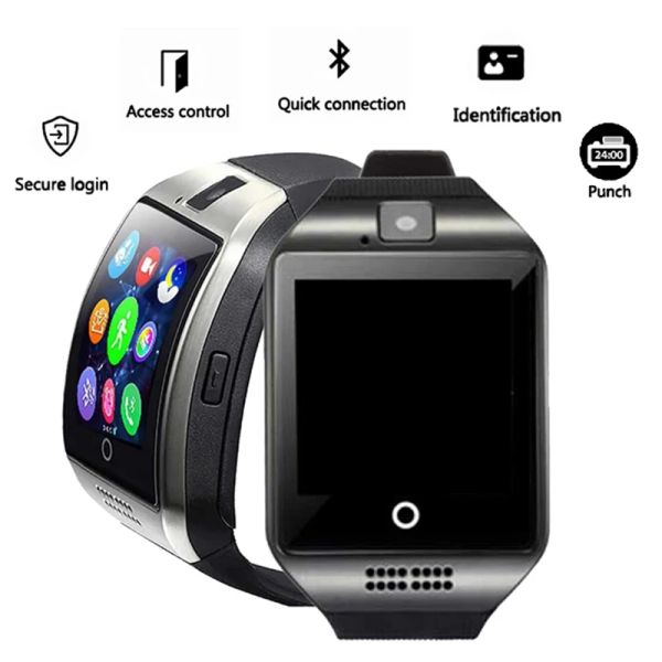 Montres Q18 enfants SOS montre intelligente vidéo appel carte SIM enfants montre GPS Tracker anti-perte bracelet intelligent IOS Android Sport fitness