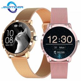 Montres Q8H Fitness Femmes Smart Watch 1.09 "HD IPS Color Screen Ladies Fashion Smartwatch Female Physiological Cycle Heart Cate