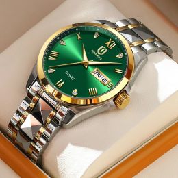 Montres Qingxiya Mens Montres Top Brand Termoneproof Date Clock Maly Sports Quartz Watchs Men Casual Cheat Watch Relogie Masculino