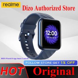 Montres Realme Dizo Smart Watch D STAPPERPHER FITNEST SHAOTER AMOLED Affichage Heart Reat Sports Smartwatch Bracelet App APP