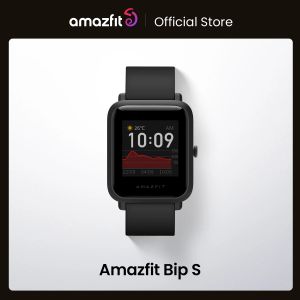 Montres rénovés Global Amazfit Bip S Smartwatch 5ATM imperméable intégré GPS GLONASS Smart Watch pour le téléphone iOS Android
